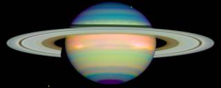 Infrared image of Saturn from Hubble NICMOS