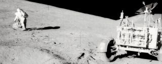 David R. Scott and lunar rover, Apollo 15